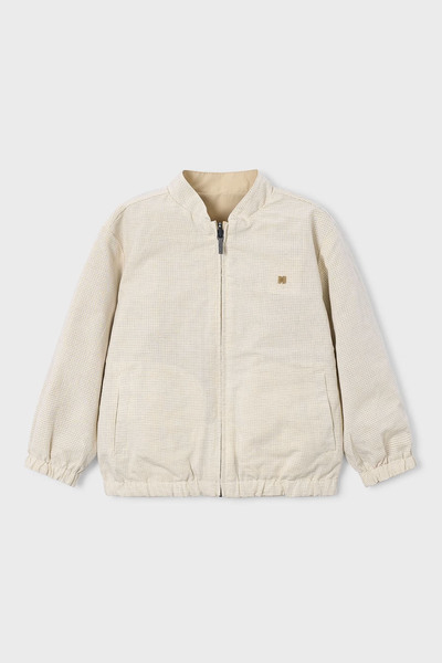 MAYORAL Αντιανεμικό μπουφάν διπλής όψης για αγόρια - Μπεζ