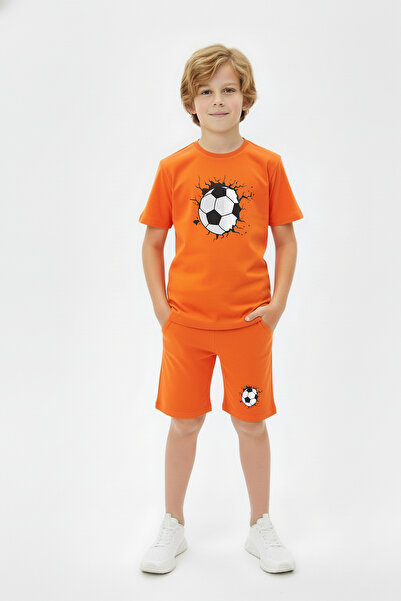 panios kids Μπλουζάκι με στρογγυλή λαιμόκοψη και πολύχρωμο σχέδιο Capri με λε...