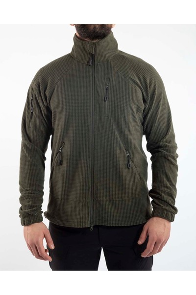 VAV WEAR Taktik Outdoor Erkek Petek Polar Sweatshirt Tüylenmez POLTAC04