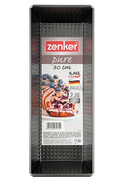ZENKER Pure Cake and Pastry Pan, 30 cm, ILAG Non-Stick, Black