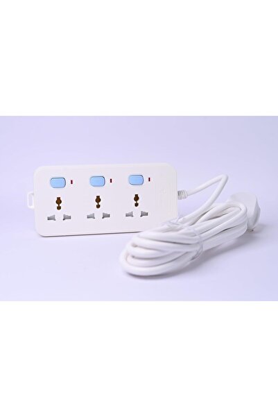Saffron Universal Power Extension Board – Multi Socket Surge Protector with I...