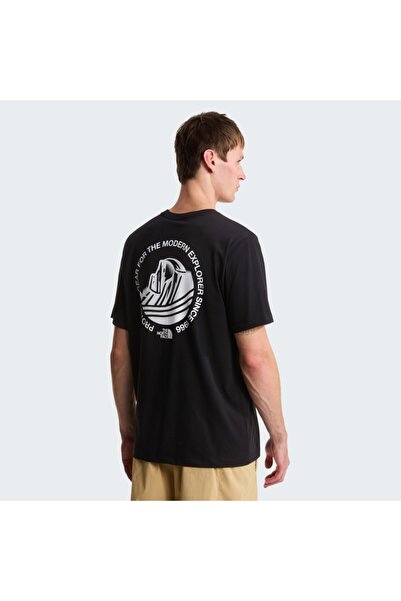 THE NORTH FACE M MONTE ΚΟΝΤΟΜΑΝΙΚΟ ΜΠΛΟΥΖΑΚΙ ΜΕ ΓΡΑΦΙΚΟ ΣΧΕΔΙΟ NF0A8GA7JK31