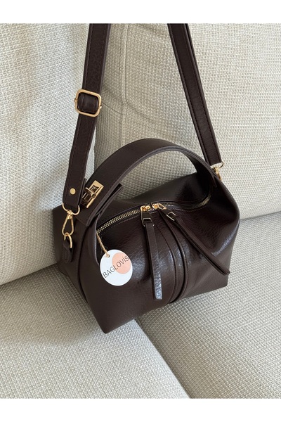 BAGLOVİS Women's Soft Textured Multifunctional Hand and Shoulder Bag En25 Size17
