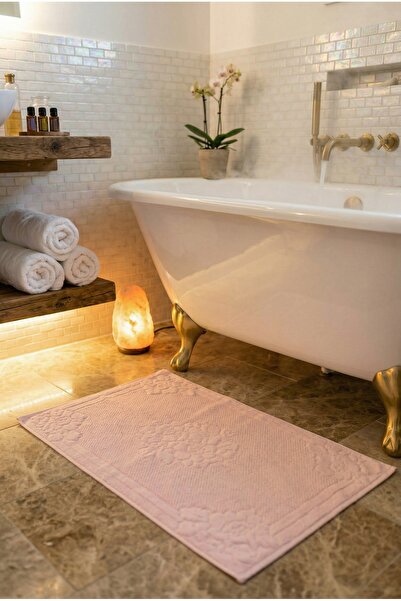 Anılsan Alina 100% Cotton Foot Towel - Powder 60X90, 420Gr