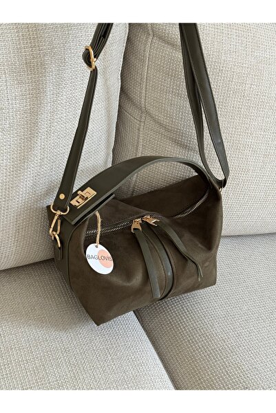 BAGLOVİS Women's Soft Textured Multifunctional Hand and Shoulder Bag En25 Size17