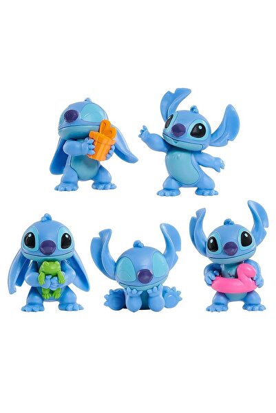 Ceren İthalat مجموعة شخصيات ستيتش المكونة من 5 قطع بتغليف فاخر - قياسي