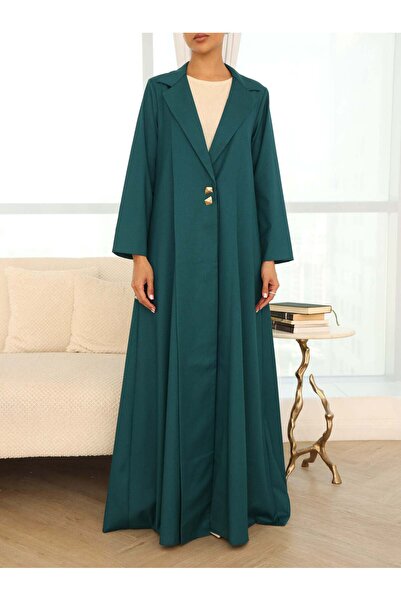 Wear Sylva Asile Abaya in Deep Teal
