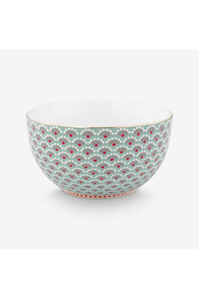 Pip Studio Fantasy Blooming Tales Blue Porcelain Soup Bowl 12 cm