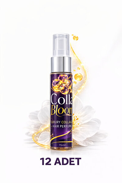COLLABLOOM Saç Parfümü Kolajen Bakım Spreyi 15 ml – Hair Mist – Çanta Boy Saç...