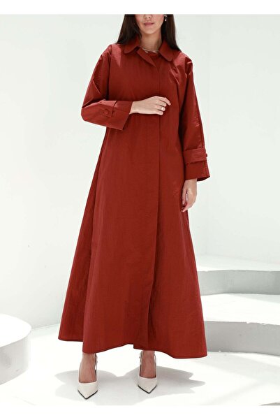 Wear Sylva Hanine Abaya - Terracotta - RTW