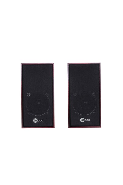 LENOVO DS105 LECOO Kompakt Masaüstü Ahşap 5W RGB Aydınlatmalı Usb+3.5mm Jackl...