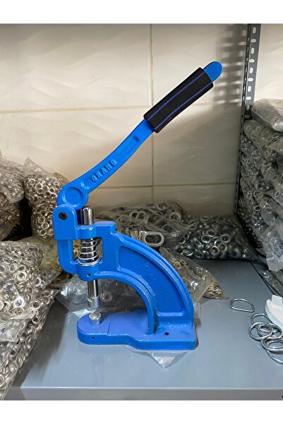 Home Kuşgözü Çakma Makinası Büyük Boy Pres – Kapsül, Çıtçıt Çakma Aparatı – B...