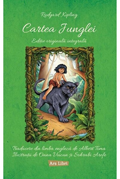 Editura Ars Libri Cartea Junglei, Rudyard Kipling
