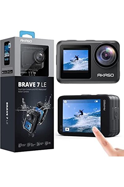 Generic AKASO Brave 7 LE 4K30FPS 20MP WiFi Action Camera with Touch Screen