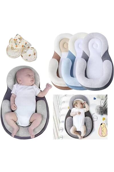 Arabest سجادة نزهة للأطفال مع وسادة قابلة للتعديل من الفوم المرن للمواليد الج...