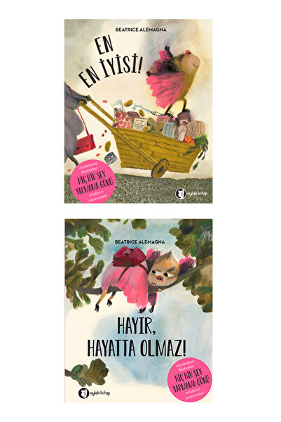 Aylak Kitap 2 Kitap Set - Hayır, Hayatta Olmaz!, En En İyisi!