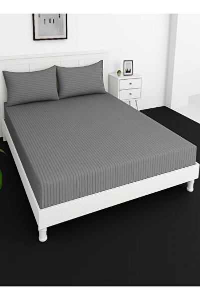 DesertDeals ملاءة سرير عميقة مع غطاءين للوسائد، متوفرة بمقاسات كينج/كوين/مزدو...