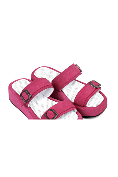 ANNASIA SHOES HERA Slippers - Leather Pink
