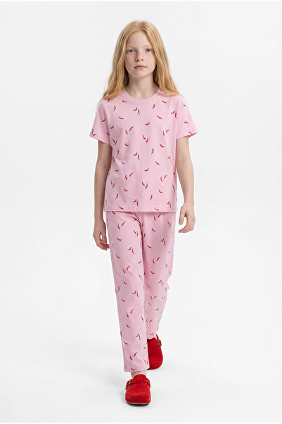 PAULMARK Komplet pidžama sa printom za devojčice