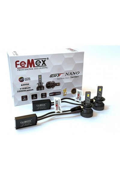 FEMEX Hyundai İ40 2011-2015 KISA FAR LED AMPUL GT NANO PRO H7