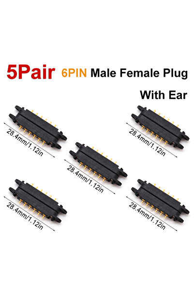 Choice13 5Pair 6PIN YSIDO 1/3/5Pair DC Magnetic Male Female Connector 2 3 4 5...