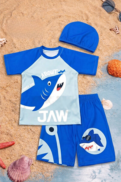 Krazber Costum de baie pentru copii, 3 piese: partea de jos, partea de sus și...