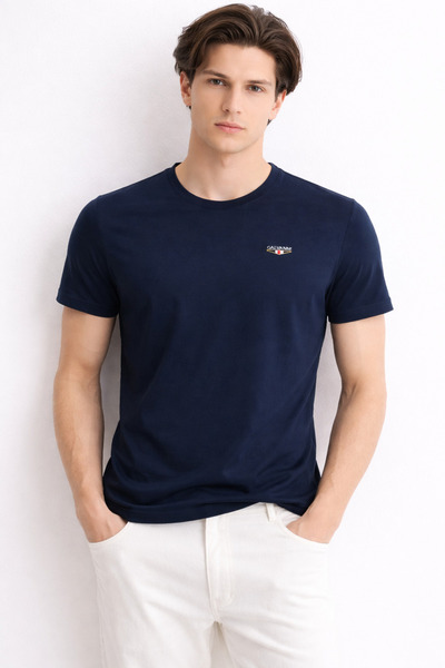 Galvanni Men's T-Shirt - Lokus Navy