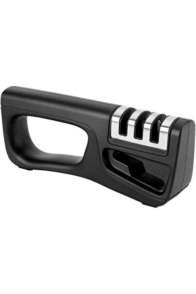 Arabest 3-Stage Kitchen Blade Sharpener with Non-Slip Base, Sharpening Tool f...