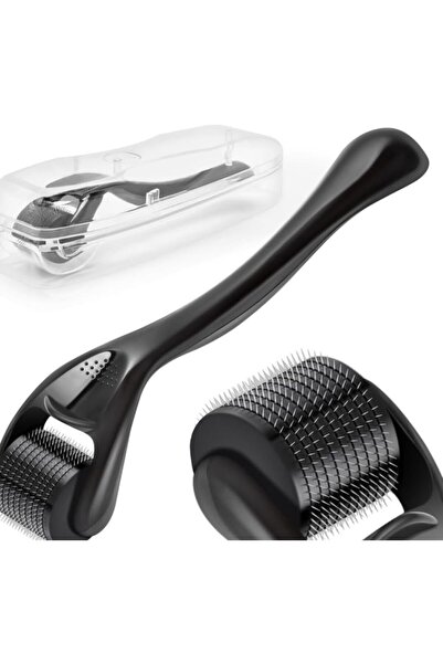 Arabest Microneedle Derma Roller with 540 Titanium Needles, 0.25mm Face and B...