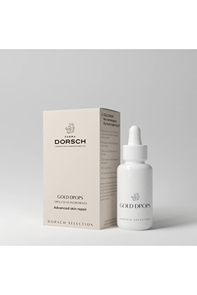 Farma Dorsch Ulei de față anti-aging cu retinol vegetal Gold Drops pentru ten...
