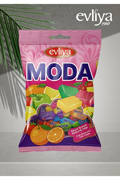 Evliya Şekerleme Evliya Moda Meyve Aromalı Yumuşak Şeker 350gr