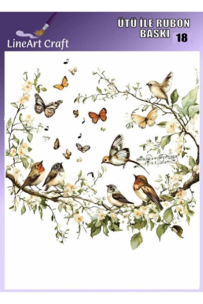 LİNEART Rubon Printing Transfer with Ironing