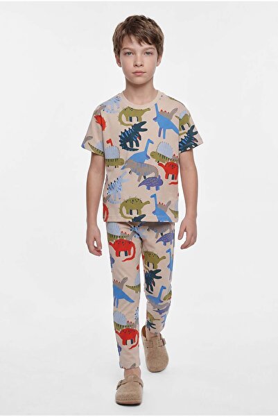 PAULMARK Set de pijamale cu model pentru băiat