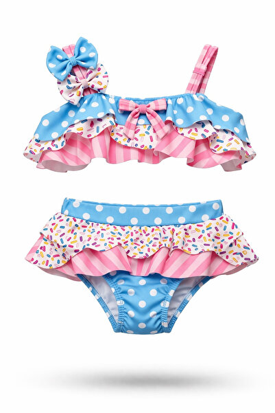 Krazber Κοριτσίστικο μαγιό με καλοκαιρινό σχέδιο φρούτων