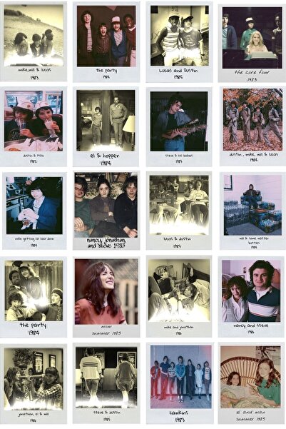 TİWO DİJİTAL STRANGER THİNGS YÜKSEK KALİTE KAMERA ARKASI MİNİ POLAROİD FOTOKA...