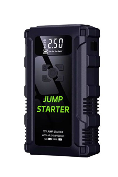 Ruan Demaror auto portabil K09 12V cu compresor de aer de 2500A