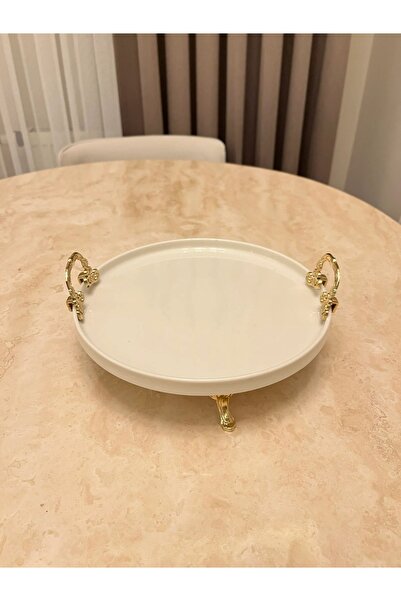 PONCİKPAZAR Tekli Yuvarlak Sunumluk