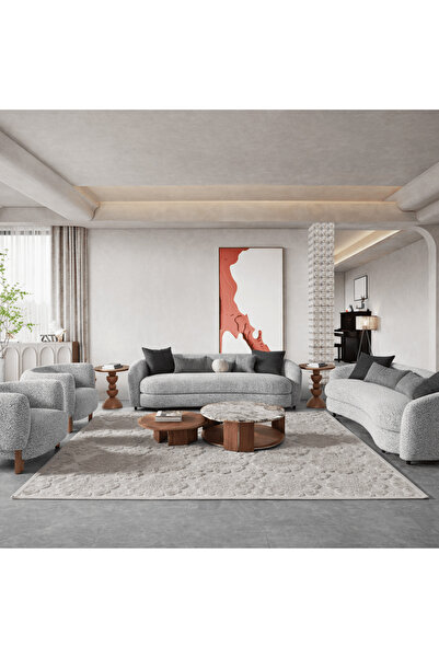 Roots Furniture طقم غرفة معيشة جيمي جراي