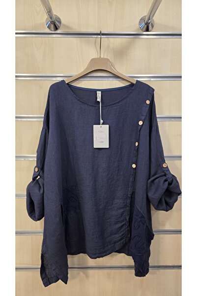 Park Moda Women's Italian Linen Blouse