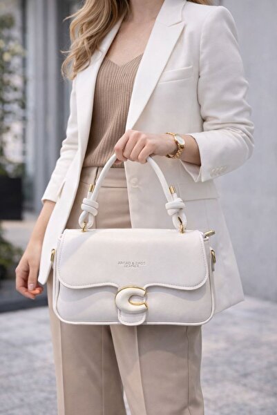 mothers dream Elegant Leather Handbag for Women – Stylish Top Handle Shoulder...