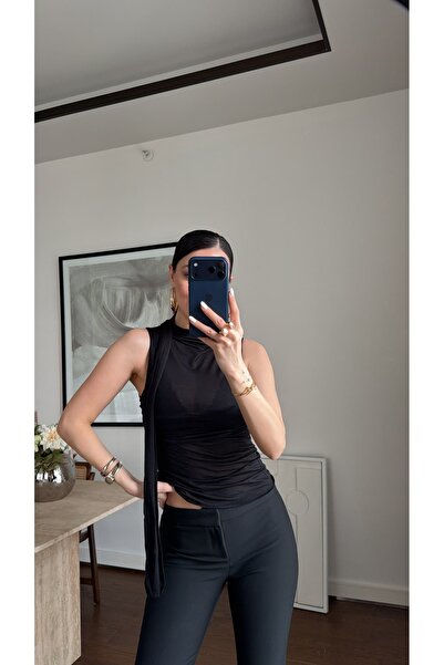 sinemkivanc co ŞALLI TRANSPARAN BLUZ