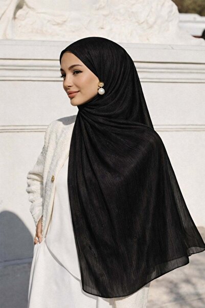 Olcay Шовкова вечірня шаль Yoryo ЧОРНИЙ 103