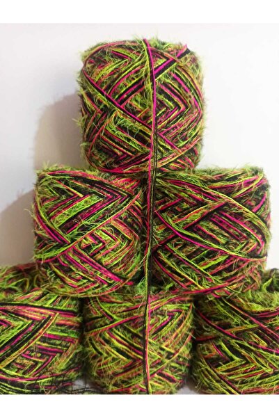 İPEK YÜN İPLİK DÜNYASI Νήμα για πλέξιμο από τρίχες κουνελιού 4 στρώσεων (Μαύρ...