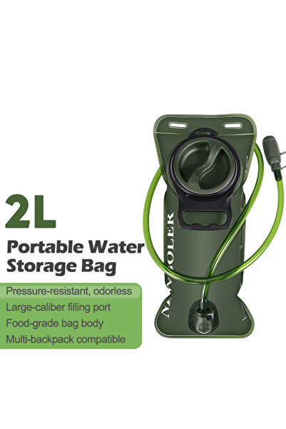 Choice10 GREE-2L 1.5L 2L 3L Water Bladder Water Reservoir Hydration Pack Stor...