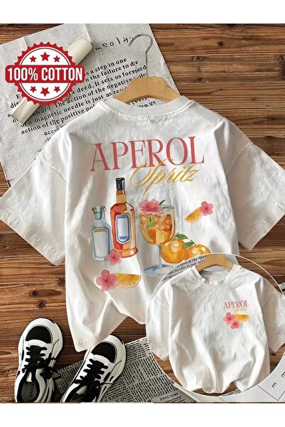 Toum Τέλεια Καλοκαιρινή Χαρά Τυπωμένο Unisex Oversize T-Shirt