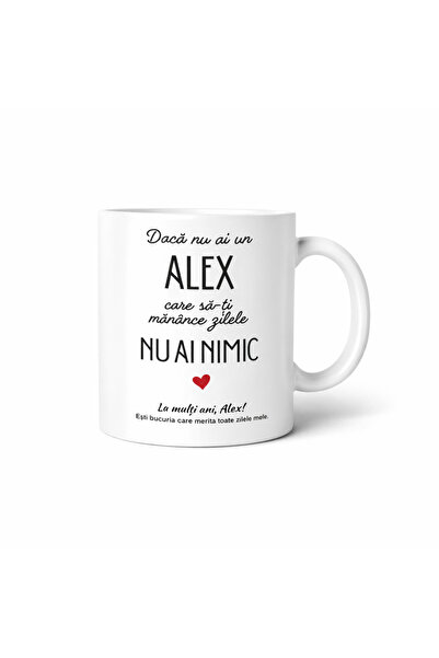 OEM Personalized mug with name Alex, birthday gift for men, premium model, Ti...