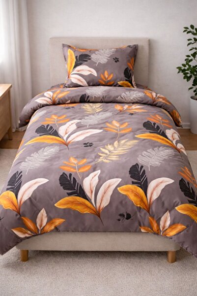 Constanza Exclusive طقم غطاء لحاف مفرد من القطن منقوش مقاس 160 × 220 سم من لو...