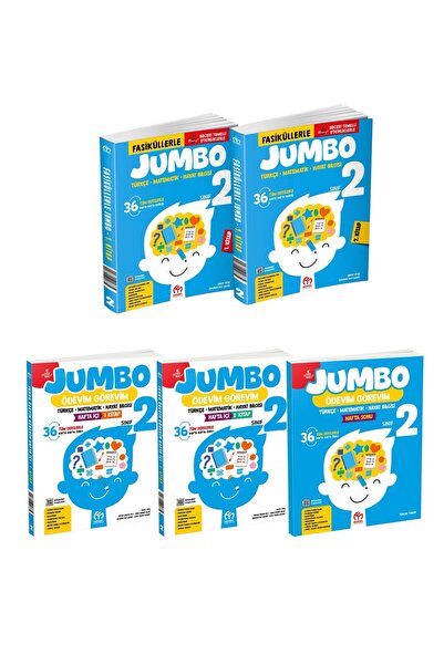 Model Eğitim Yayınları 2. Sınıf Jumbo Fasikül Seti (5 Kitap)