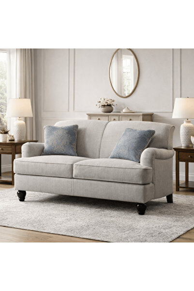 Roots Furniture كنبة لشخصين بنمط الباستيل (155 سم)