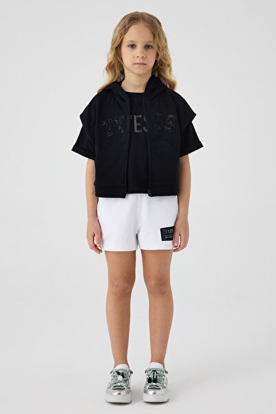 Tyess BG Store Girls' Μαύρο γιλέκο